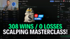 Crypto Scalping MasterClass (308 Wins/ 0 Losses) New Techniques Revealed!